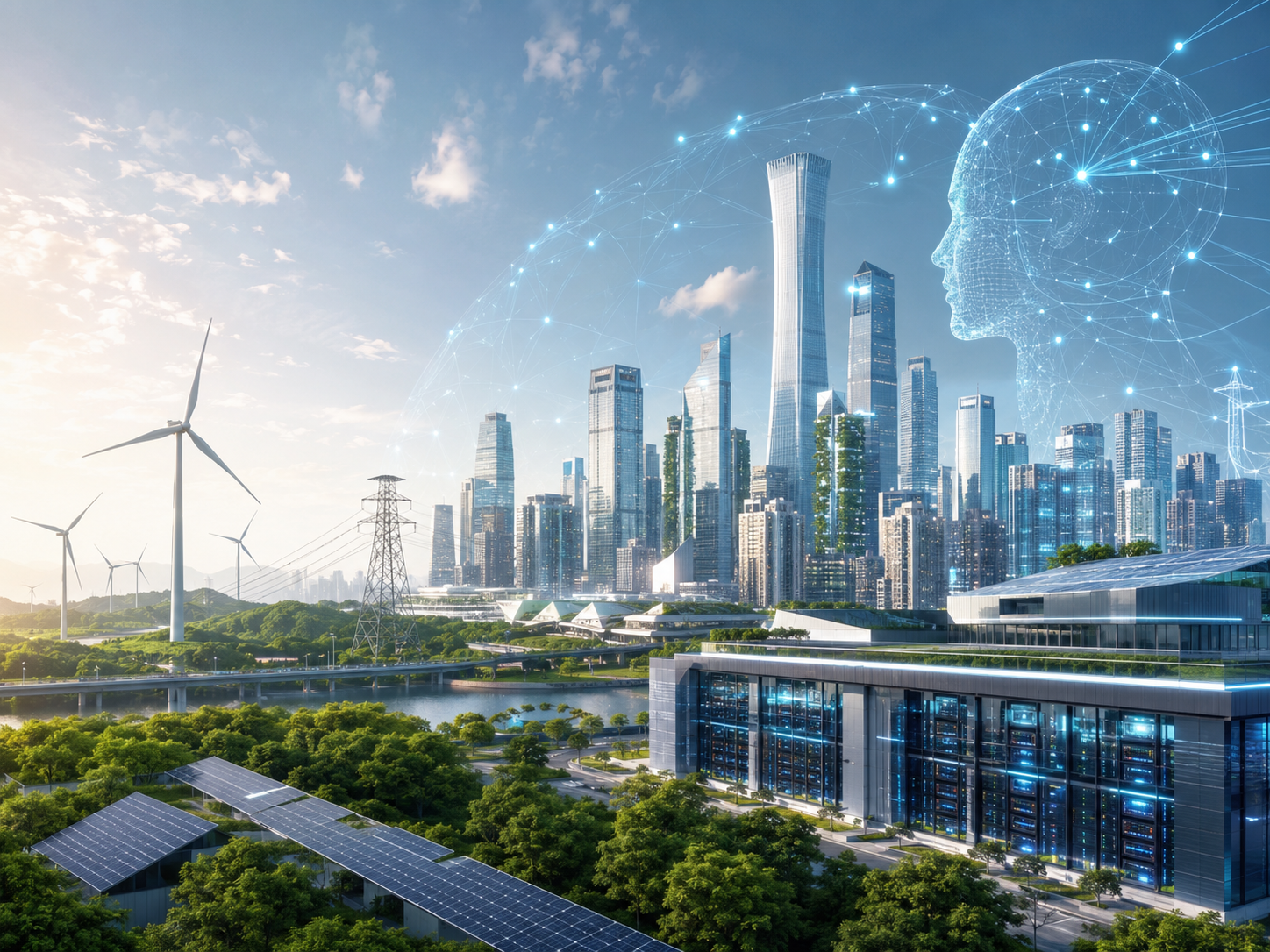 Do low-carbon cities hinder AI industry growth? Evidence from China. Image credit: AI-generated image created using ChatGPT/OpenAI