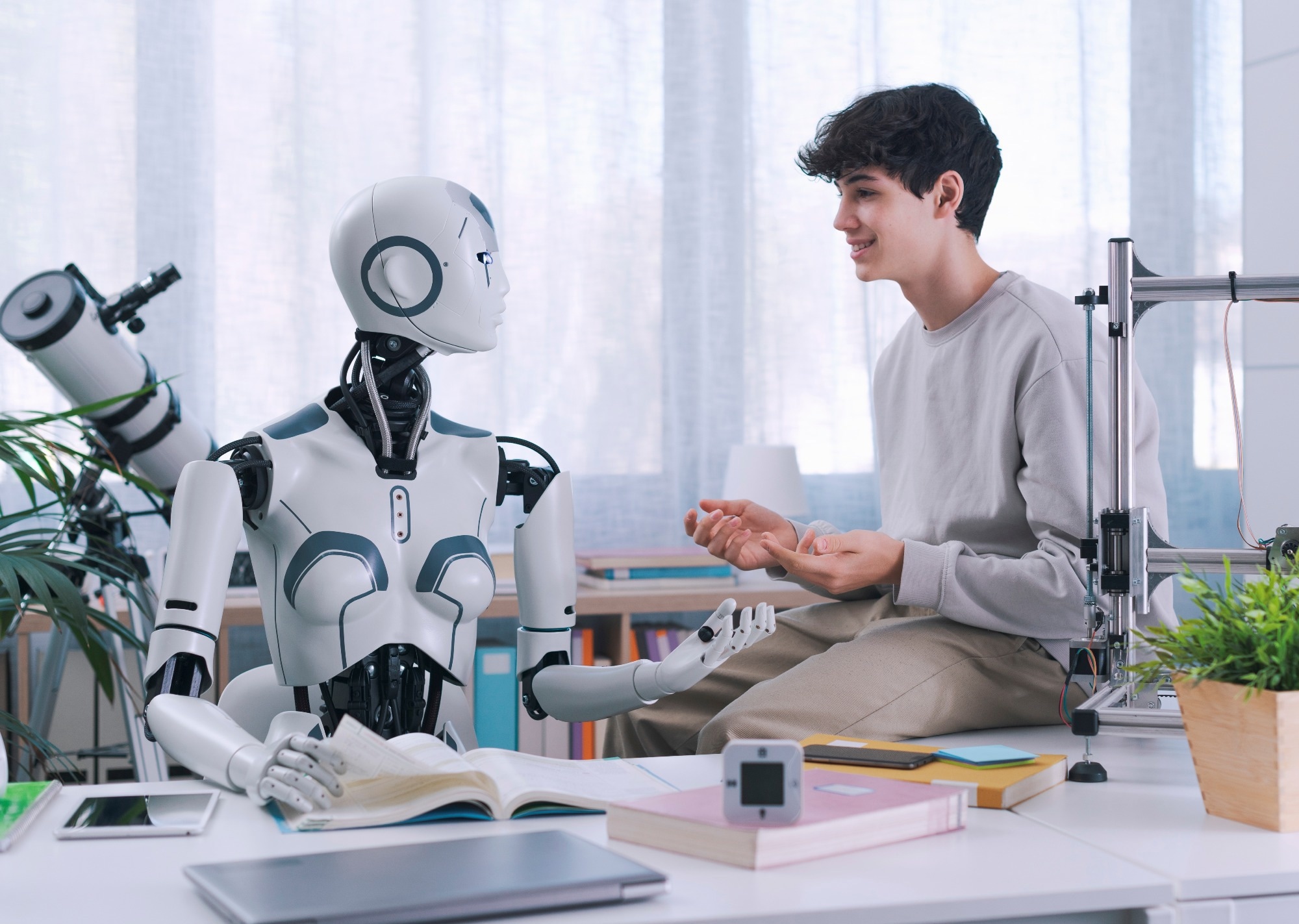 Study: Mitigating Emotional Risks in Human-Social Robot Interactions with VIEI. Image credit: Stock-Asso/Shutterstock