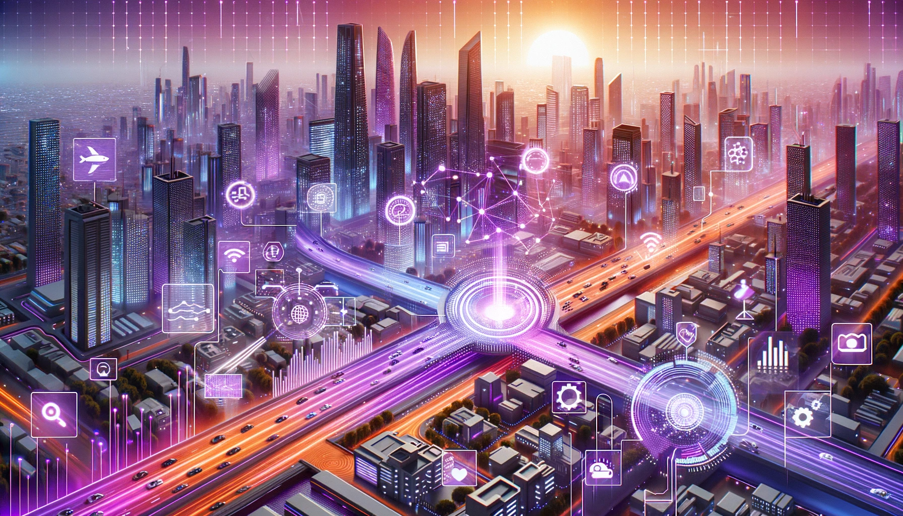 Study: Leveraging Artificial Intelligence for Urban Sustainability and Mobility. Image credit: Generated using DALL.E.3