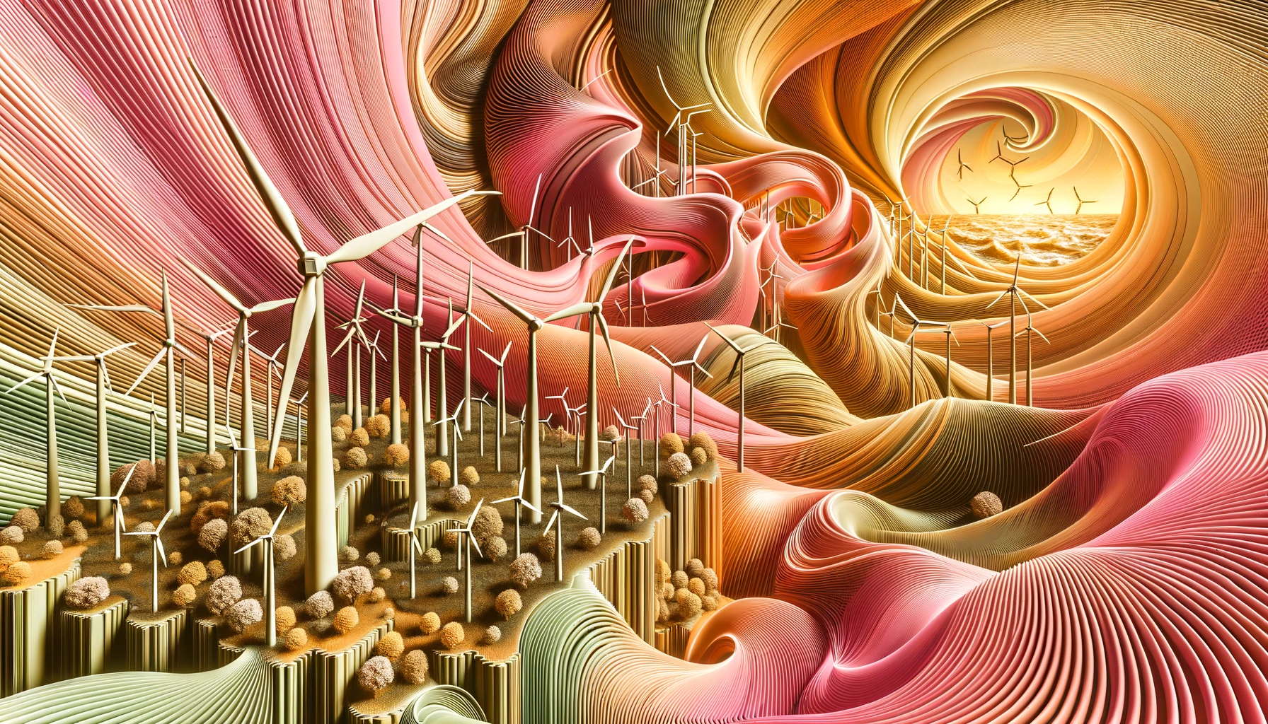 Study: AI-Powered Equivalent Modeling of Mixed Wind Farms. Image credit: Generated using DALL.E.3