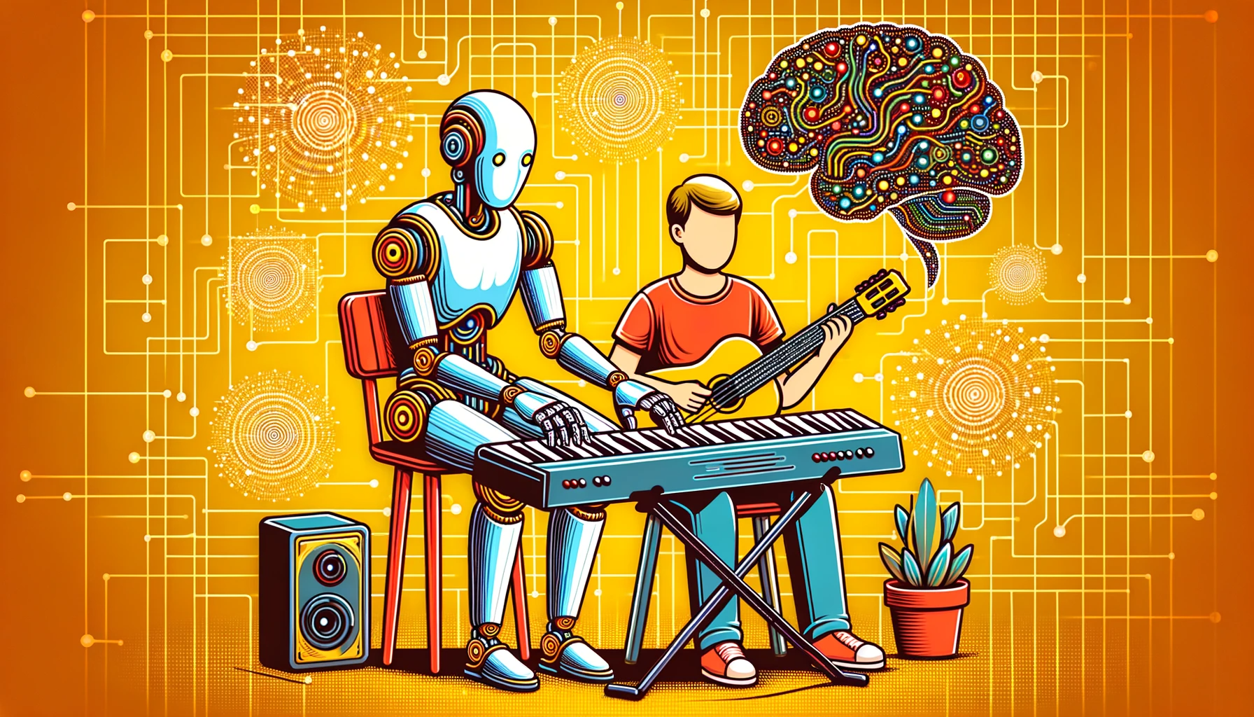 Study: Revolutionizing Keyboard Instrument Education with Teaching Robots and Deep Learning. Image credit: Generated using DALL.E.3