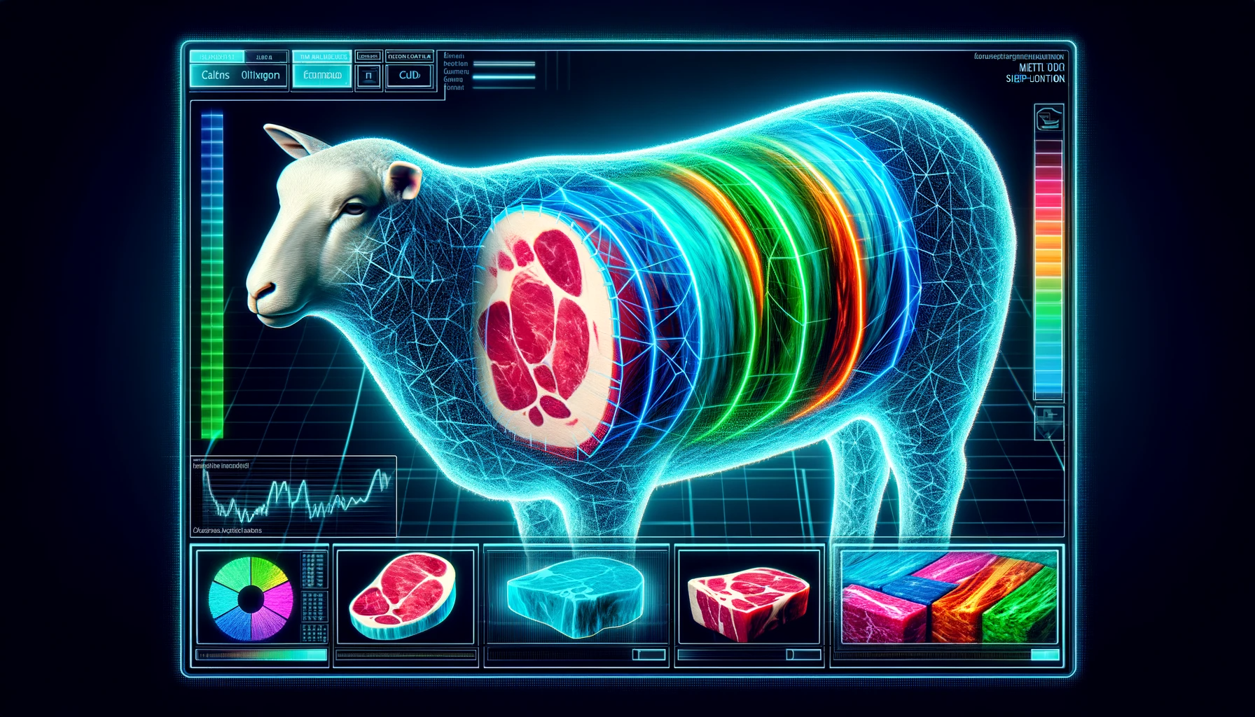 Study: Deep Learning for Sheep Loin CT Image Segmentation. Image credit: Generated using DALL.E.3