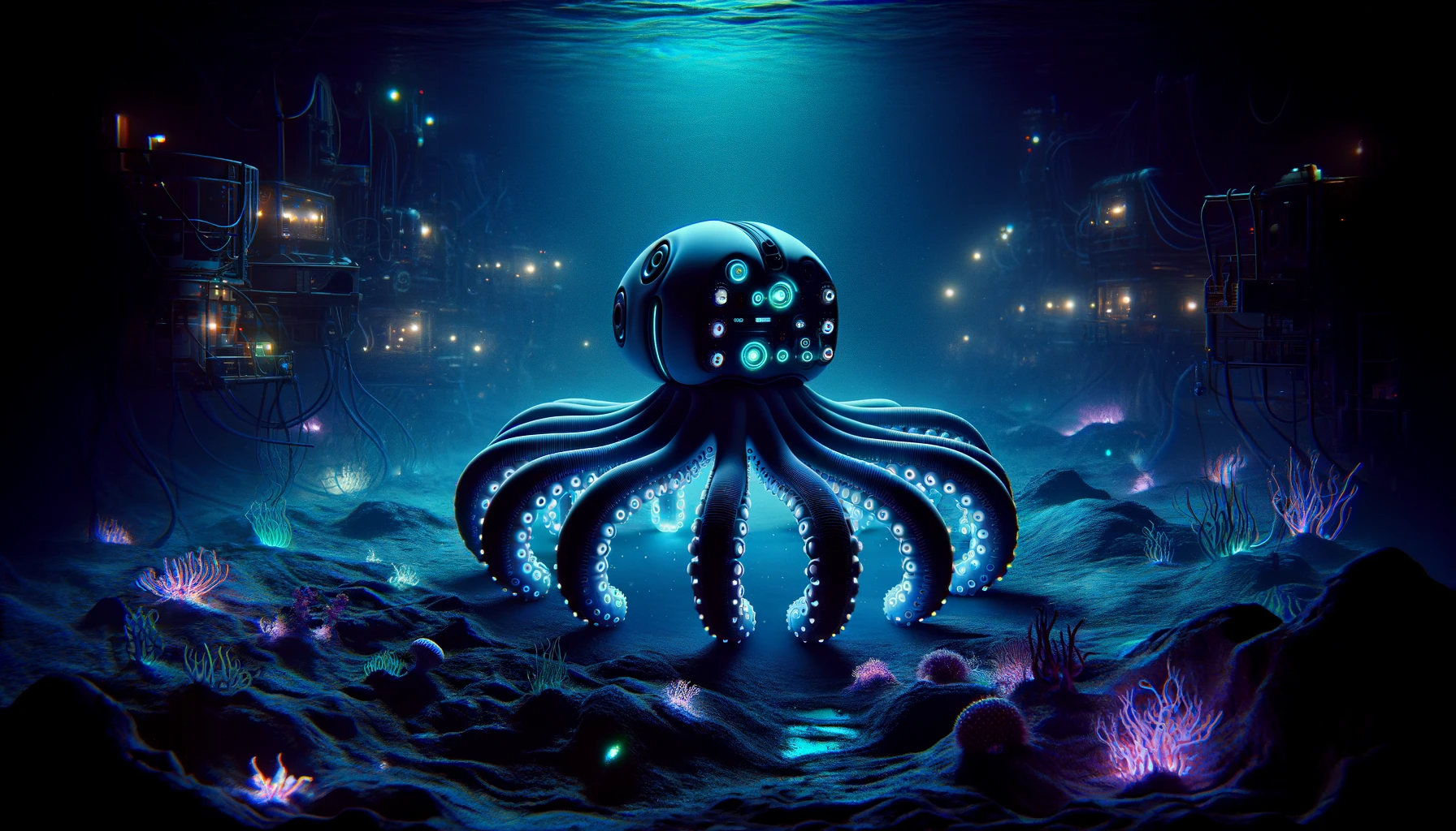 Study: Deep-Sea Exploration Using Bioinspired Soft Robots. Image credit: Generated using DALL.E.3