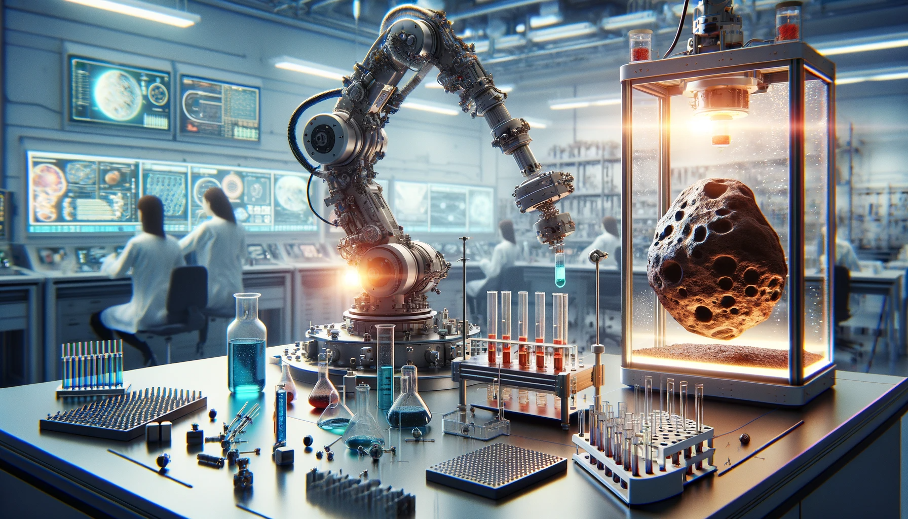 Study: Automated Synthesis of Martian Oxygen Catalysts: Unleashing a Robotic AI Chemist. Image credit: Generated using DALL.E.3