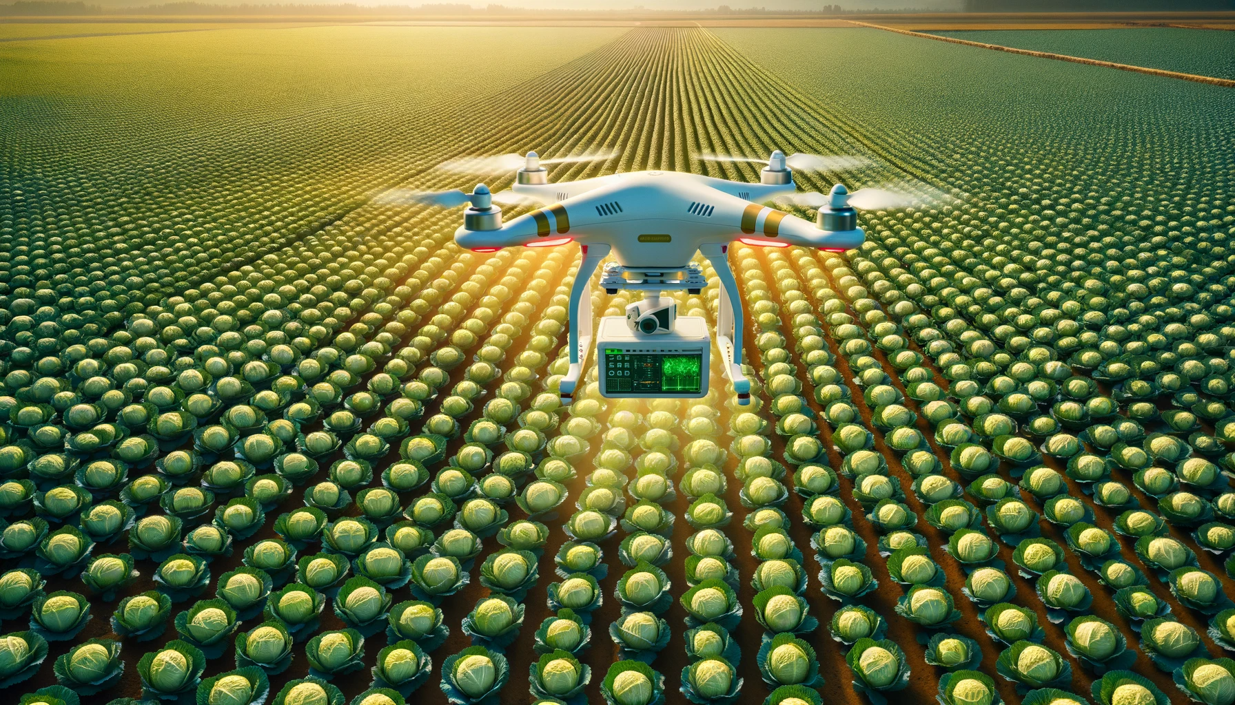 Study: UAV-Based Individual Chinese Cabbage Weight Prediction Using Multi-Temporal Data. Image credit: Generated using DALL.E.3