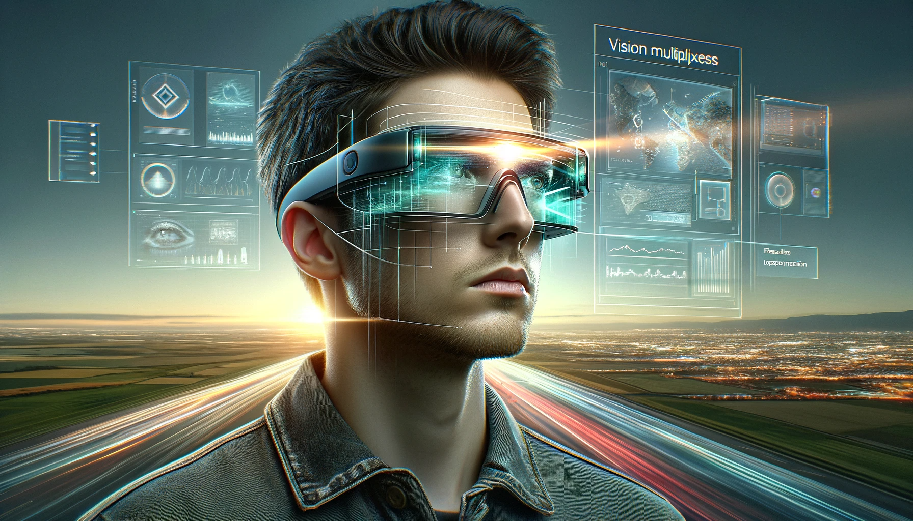 Study: Effects of Peripheral Vision Multiplexing Configurations on Augmented Information Detection. Image credit: Generated using DALL.E.3