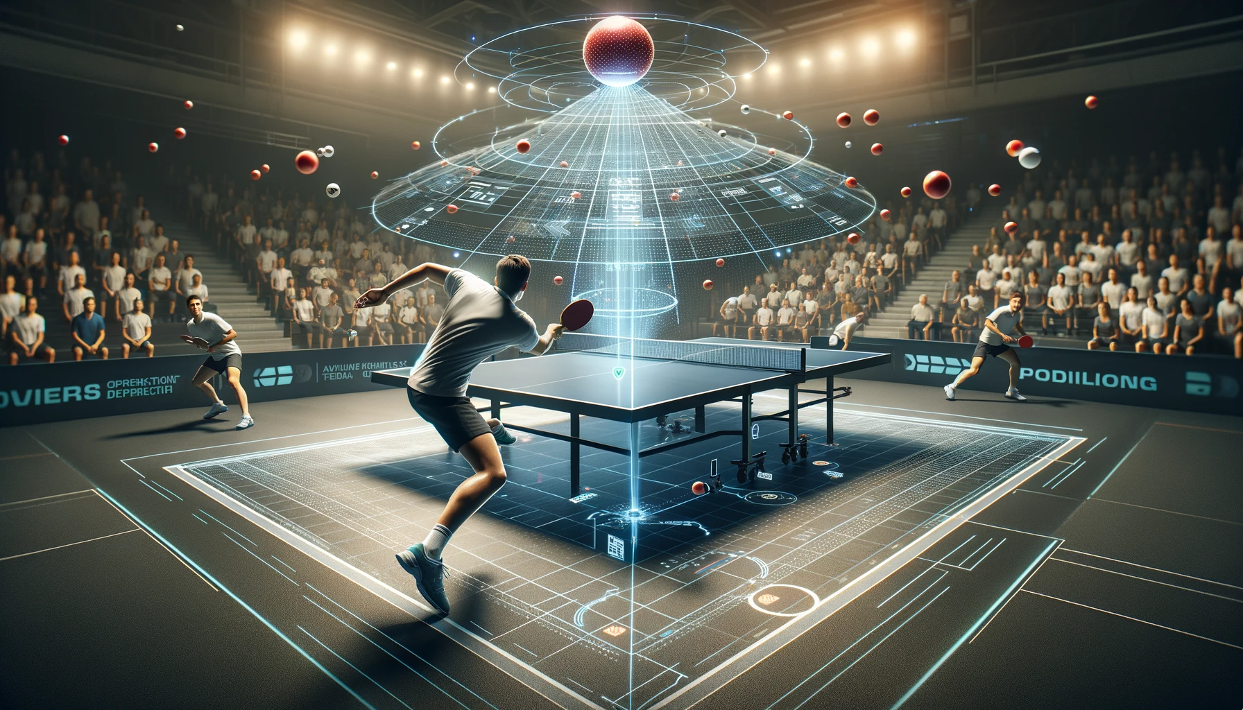 Study: Innovative Techniques for Real-Time Table Tennis Ball Landing Point Detection. Image credit: Generated using DALL.E.3