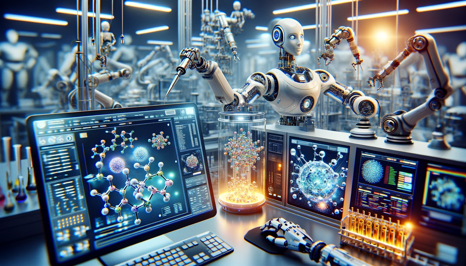 Study: AI-Driven Robotic Labs: Revolutionizing Material Discovery. Image credit: Generated using DALL.E.3