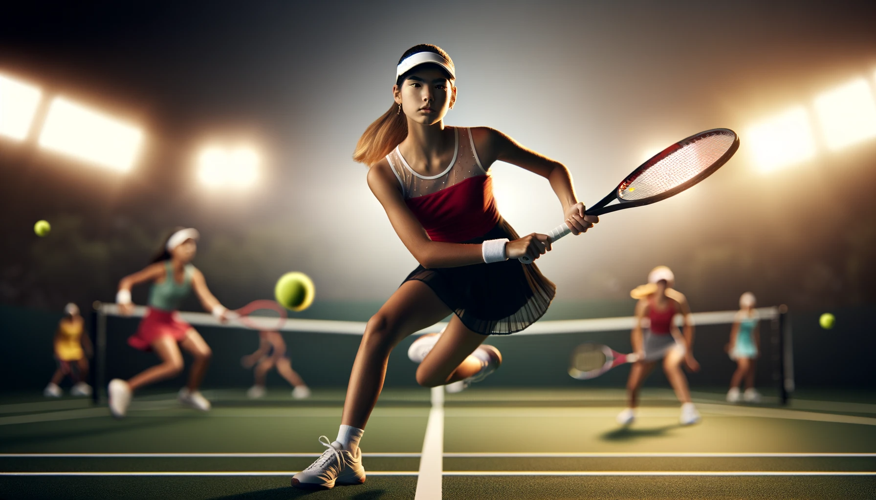 Study: AI and ML Analysis of Elite Junior Female Tennis Players: Predicting Tournament Outcomes and Career Trajectories. Image credit: Generated using DALL.E.3