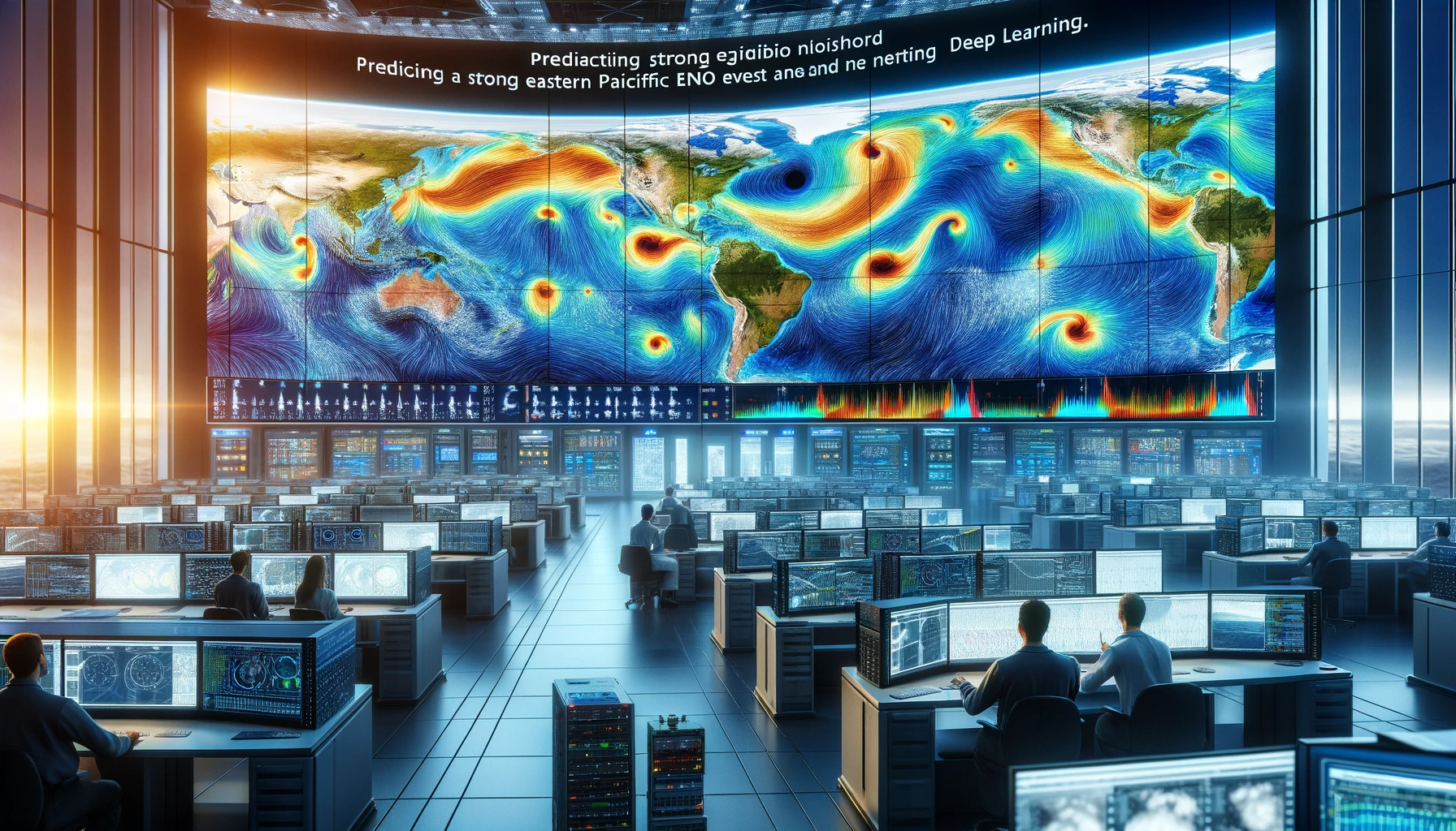 Study: Advancing ENSO Forecasting: IGP-UHM AI Model Integration with XAI. Image credit: Generated using DALL.E.3