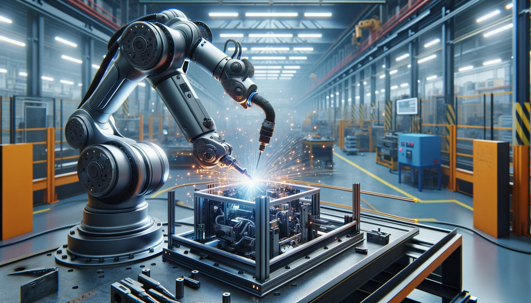 Study: Autonomous Welding Advancement: YOLOv5 Algorithm and RealSense Depth Camera Integration. Image credit: Generated using DALL.E.3