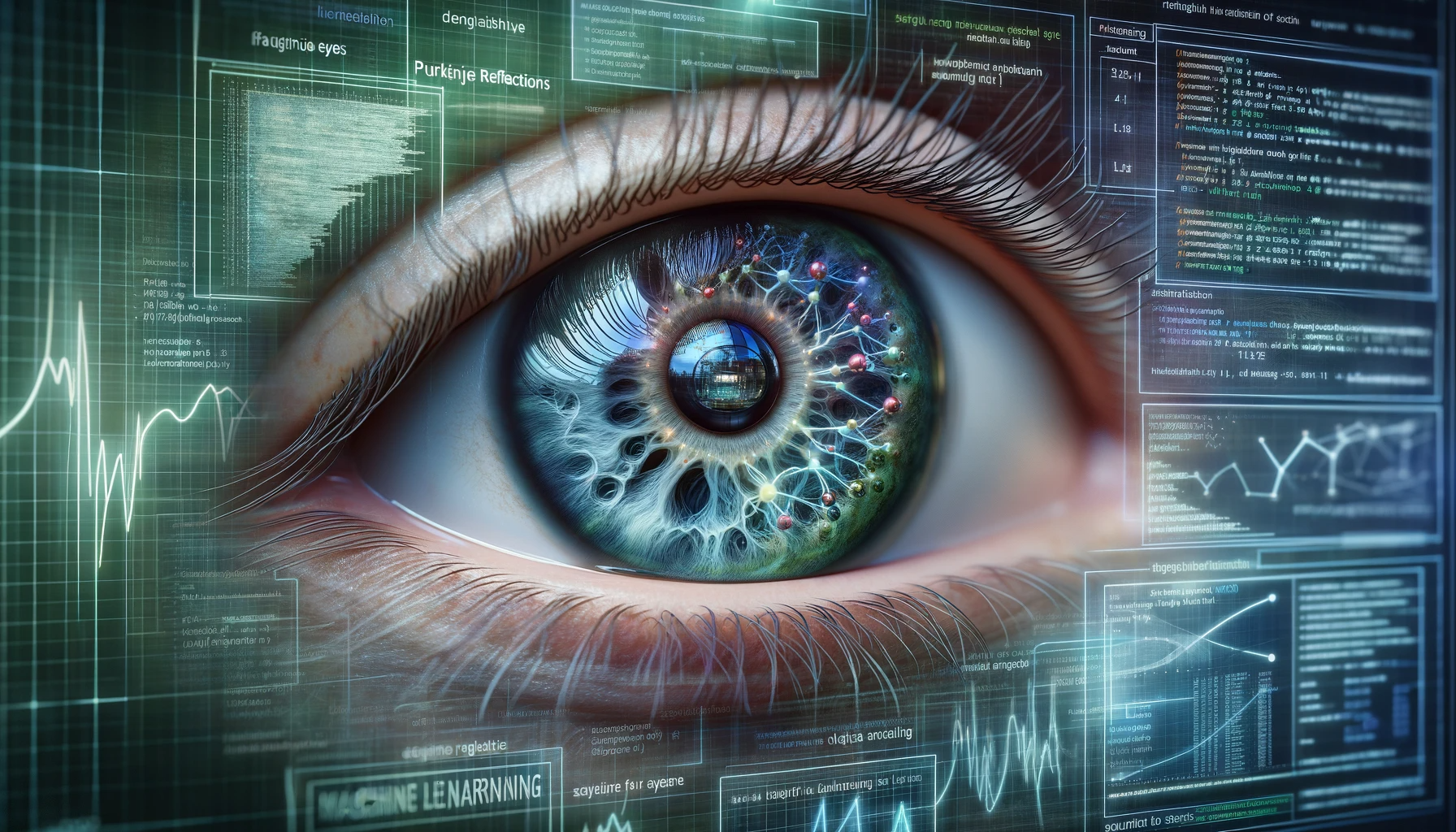 Study: Dynamic Accommodation and Vergence Measurement: A Purkinje Reflections and Machine Learning Approach. Image credit: Generated using DALL.E.3