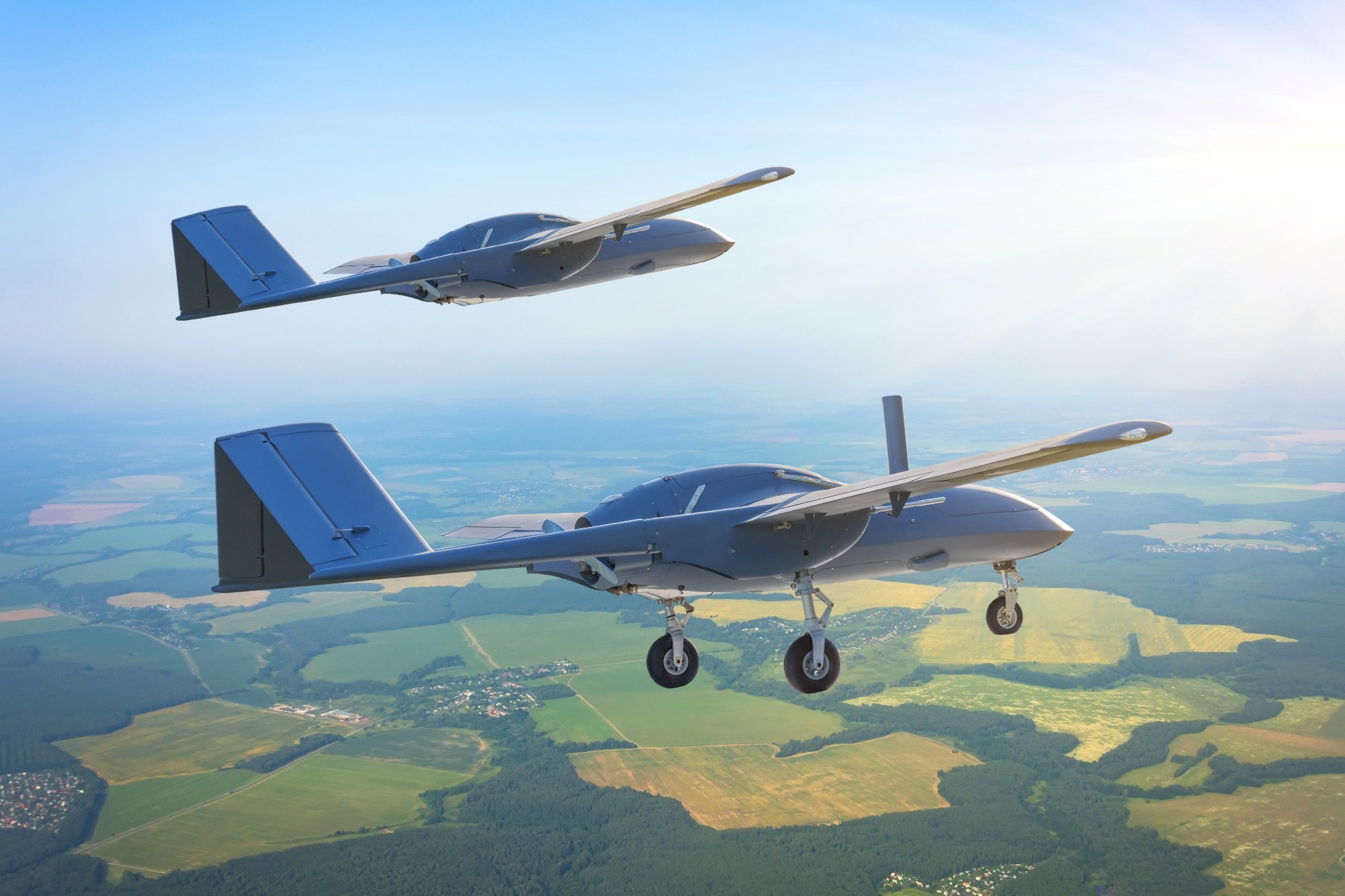 Study: Double Camouflage Encryption of QR Codes for Secure UAV Landing. Image credit: aappp/Shutterstock
