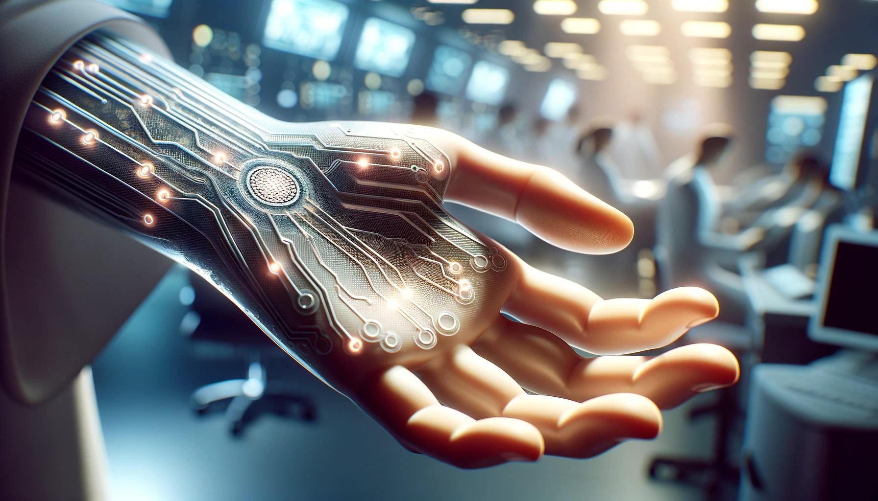 Study: Artificial Intelligence and Electronic Skin: Transforming Robotics and Medicine. Image credit: Generated using DALL.E.3