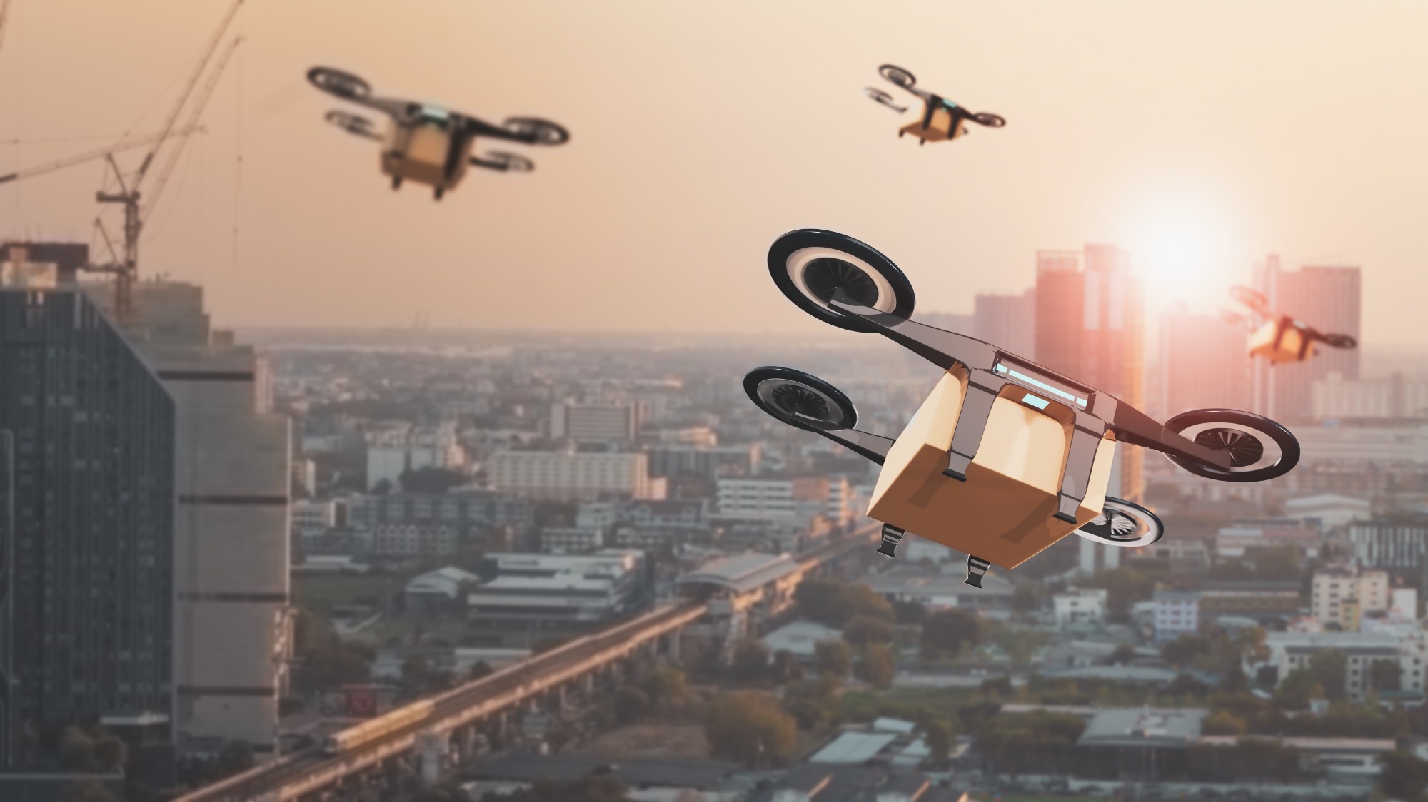 Study: Blockchain and Drones: A Decentralized Revolution. Image Credit: ART STOCK CREATIVE/Shutterstock