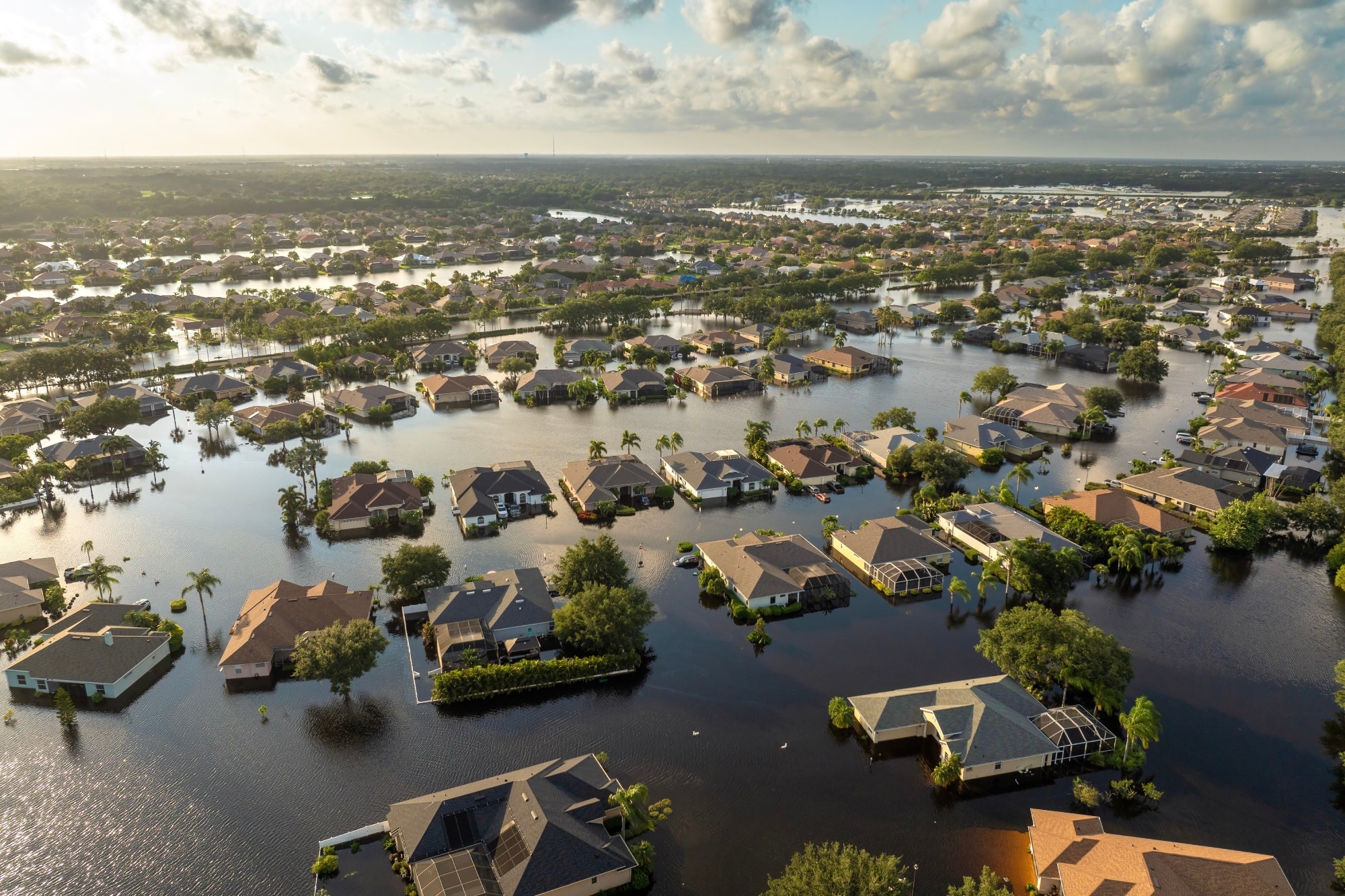 Article: How we’re helping partners with improved and expanded AI-based flood forecasting. Image Credit: Bilanol / Shutterstock