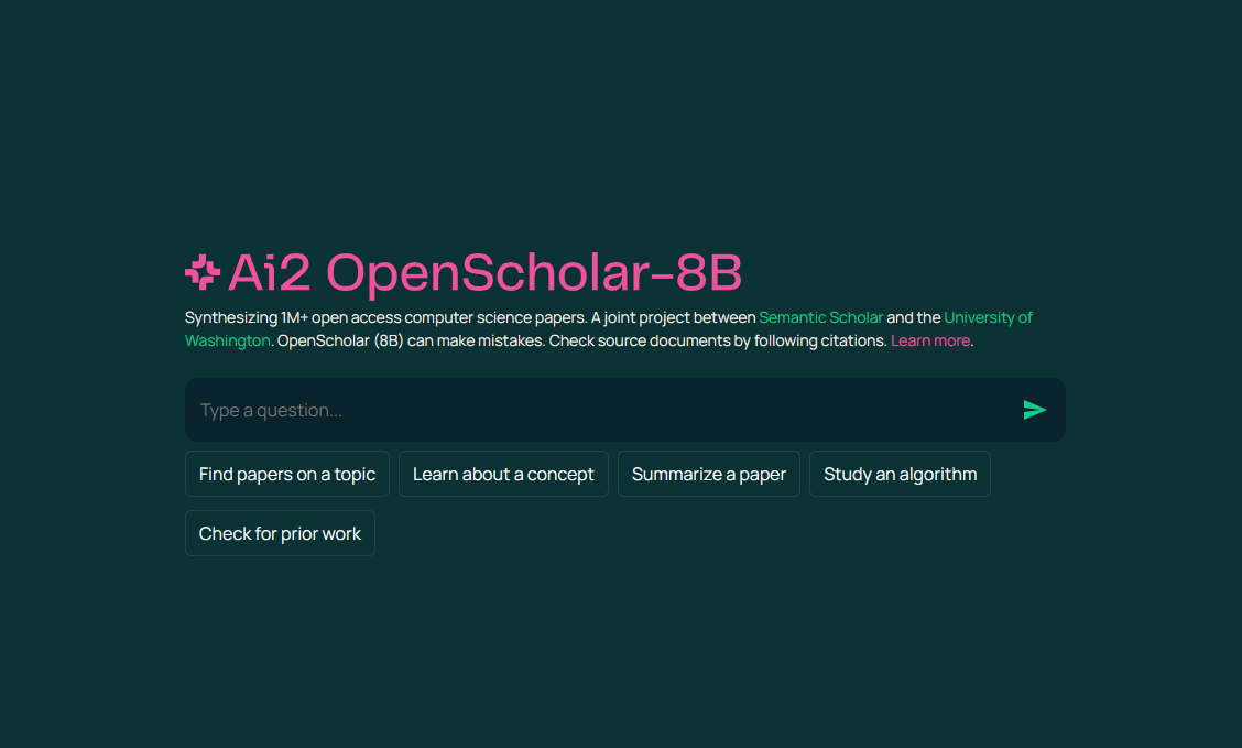 Research: OpenScholar: Synthesizing Scientific Literature with Retrieval-augmented LMs