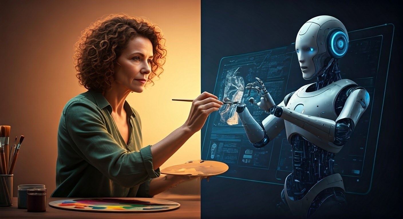 Review: How Does Narrow AI Impact Human Creativity? Image Credit: Shutterstock AI