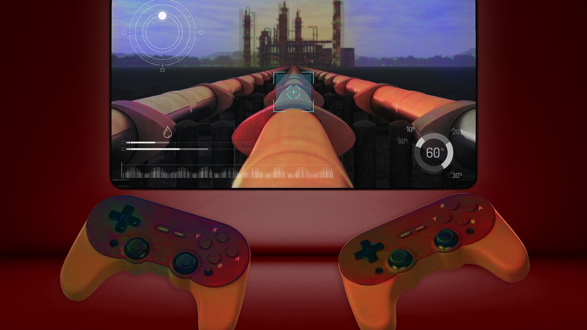 ​​​​​​​This new training framework simulates a potential pipeline incident using AI and a gaming platform. | Image: Donna Malak/Texas A&M Engineering