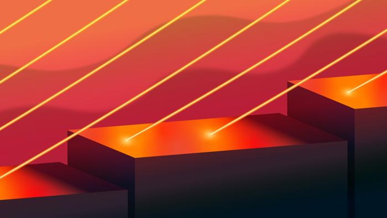 An artist’s interpretation of the inside of a fusion vessel, where some of the inner surfaces are directly exposed to the plasma. Some regions lie in the “magnetic shadow” of other components and are therefore magnetically shielded from the intense heat of the plasma. Image Credit: Kyle Palmer / PPPL Communications Department