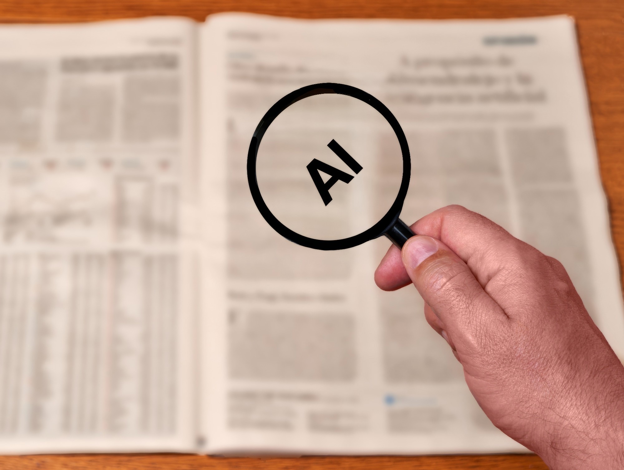 Research: AI use in American newspapers is widespread, uneven, and rarely disclosed. Image Credit: Ernesto Sevilla / Shutterstock