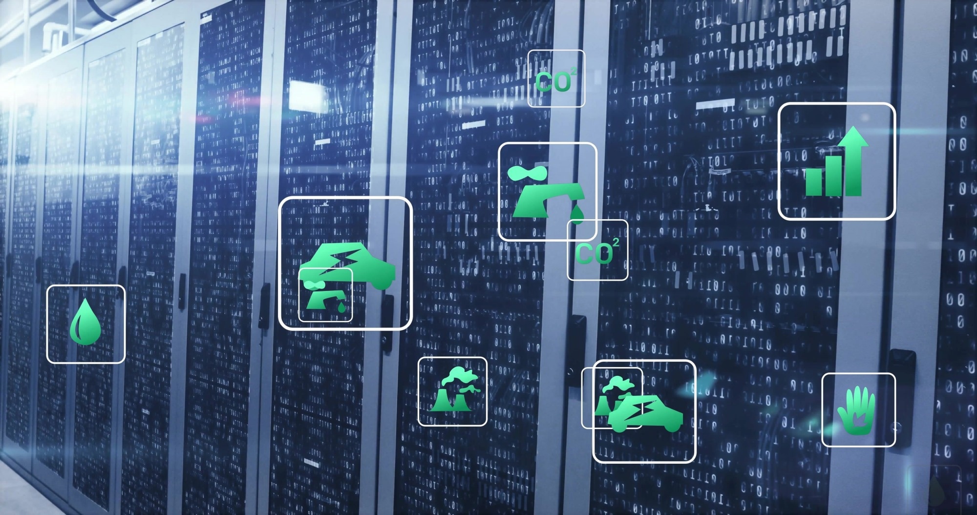 Analysis: Environmental impact and net-zero pathways for sustainable artificial intelligence servers in the USA. Image Credit: vectorfusionart / Shutterstock
